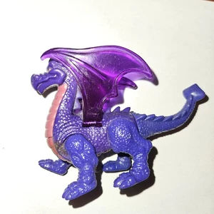 McDonalds Happy Meal Toy 1998 Animal Kingdom Purple Dragon - Picture 1 of 2