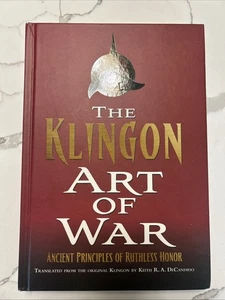 Klingon Art of War by Keith R. A. DeCandido (2014, Hardcover) - Picture 1 of 2