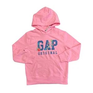 GAP Kids Girl's Soft Long Sleeve Pullover Hooded Sweatshirt - Picture 1 of 2