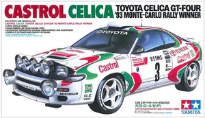 Castrol Celica GT-Four ’93 Monte-Carlo Rally Winner Tamiya 1/24 kit 24125 - Imagen 1 de 3