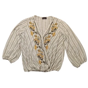 Grayson besticktes Oberteil M Damen 3/4 Arm Bluse Pullover - Bild 1 von 6