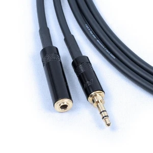 3.5mm Socket Straight To Straight Jack Headphone Extension Cable. - Picture 1 of 6