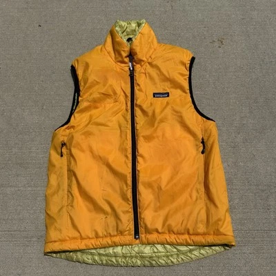 Vintage Patagonia Puff Vest Yellow/Gold Men’s Size Small Made in Thailand - Image 1 of 4