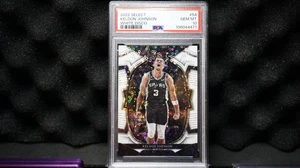Keldon Johnson Concourse Level White Disco Prizm #1/75 2022-23 Select #54 POP 1 - Picture 1 of 6