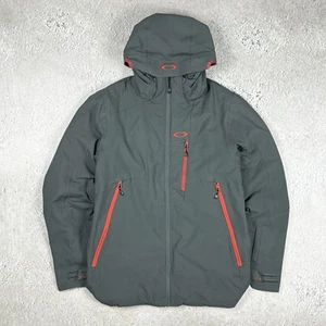OAKLEY Vintage Men's Gorpcore Outdoor Hiking Hooded Lined Fleece 2 in 1 Jacket L - Picture 1 of 24