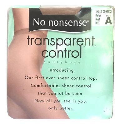 Pantimedias Top Control Transparente Sin Tonterías Control Transparente BEIGE NIEBLA Talla A Foto 1 de 2