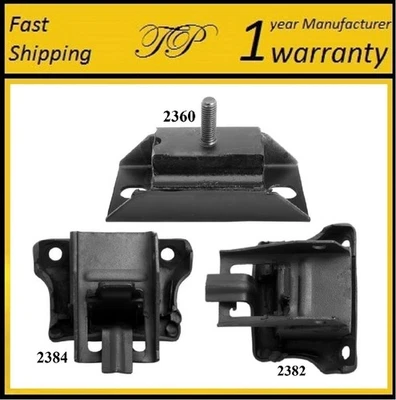 3PCS MOTOR & TRANS MOUNT FOR 1982-1984 BUICK REGAL 4.1L - Image 1 of 4