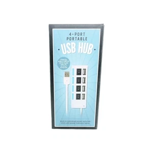 Adaptador Hub USB Fun Workshop Original 4 Puertos Hub Divisor Multi USB 2.0 Hub - Imagen 1 de 3