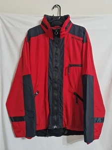 Nautica Competition Herren Large rot & schwarz Jacke durchgehender Reißverschluss & faltbare Kapuze. - Bild 1 von 24