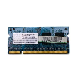 512 MB SO-DIMM RAM NT512T64UH8A1FN-37B - Bild 1 von 5