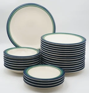 Pfaltzgraff Ocean Breeze Stoneware Chop/Dinner/Salad Plate, Soup Bowl *SELECT* - Photo 1/20
