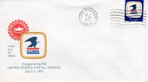 INAUGURATION OF THE U.S. POSTAL SERVICE - 1971 - DC2579 - Picture 1 of 1
