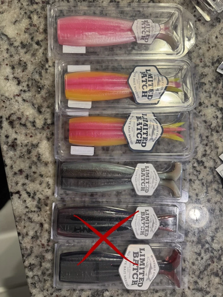 NLBN 7 & 9 Inch Paddle Tail Pack Limited Batch - Image 1 of 1