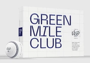Vice Pro GREEN MILE CLUB Limited Edition Golf Balls 1 Dozen - Picture 1 of 5