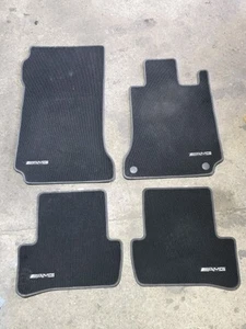 GENUINE MERCEDES BENZ C CLASS 2008-2013 W204 AMG TAILORED CARPET MATS SET - Picture 1 of 12