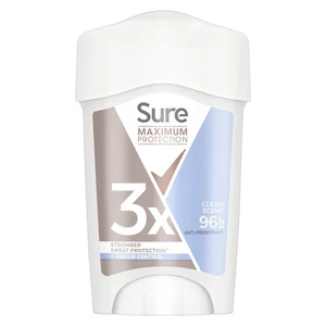Sure Maximum Protection Clean Scent Anti-Perspirant Ceam Women's 3x stronge 45ml - Picture 1 of 6
