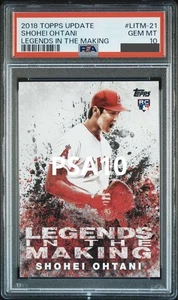 Psa10 Topps 2018 Shohei Ohtani Rc - Picture 1 of 2