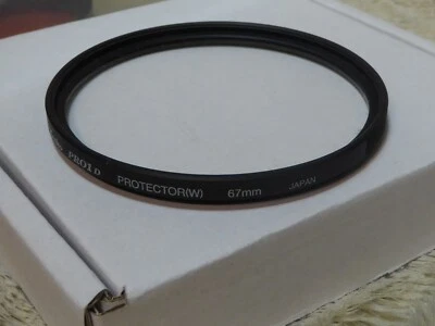 Kenko Pro 1  d Digital PROTECTOR w  (W)  67mm Filter very clean mint safety  - Image 1 of 3