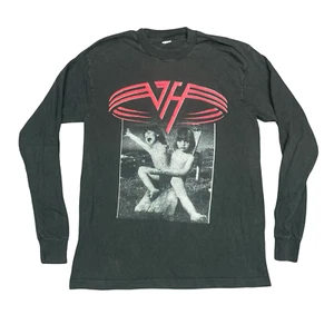 RARE VTG 1995 Van Halen Balance Tour Parking Lot Longsleeve TShirt Medium - Picture 1 of 9