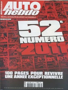 AUTO HEBDO Nr. 1837 RETROSPEKTIVE 2011 VETTEL GROSJEAN BELTOISE - Bild 1 von 1