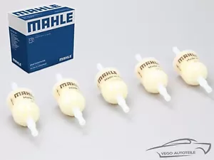 5x ORIGINAL MAHLE KRAFTSTOFFFILTER LEITUNGSFILTER UNIVERSALFILTER BENZIN DIESEL - Picture 1 of 2