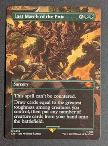 Magic The Gathering - 1x Last March of the Zent - Casi nuevo - El Señor de los Anillos - Sin fronteras - Magic 418 - Imagen 1 de 7