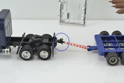 Enganches de remolque ROCO HERPA 10 X a presión para camiones tractor escala 1:87 HO  Foto 1 de 4