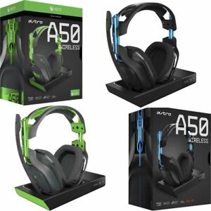Astro A50 Wireless Dolby Gaming Headset for Xbox One / PS4 - Green / Blue Gen 3