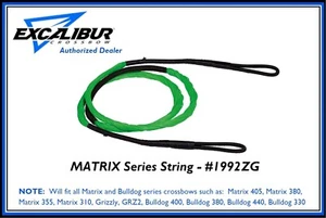 EXCALIBUR Matrix Series Zombie Green Armbrustsaite 1992ZG Vertragshändler - Bild 1 von 3