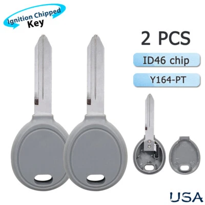 2 para Jeep Wrangler 2011 2012 2013 2014 2015 chip de encendido transpondedor de llave de coche Foto 1 de 4
