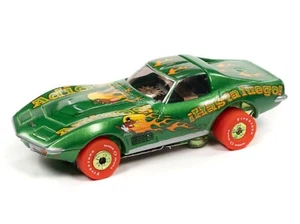 Auto World Thunderjet Speedy Gonzales 1970 Corvette HO Scale Slot Car NIB - Picture 1 of 7
