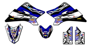 Kit de gráficos Senge 2006-2022 TTR 50 MAYHEM azul compatible con Yamaha - Imagen 1 de 10