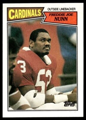 1987 Topps #337 Freddie Joe Nunn - St. Louis Cardinals - Image 1 of 2