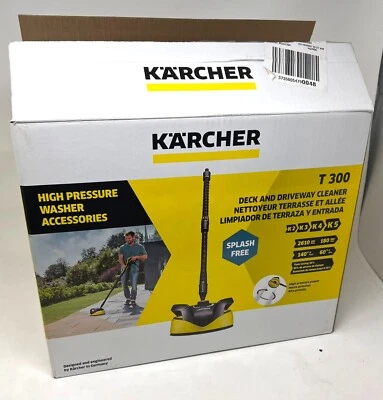 Limpador de superfície Karcher T300 para lavadoras de pressão elétricas Karcher Core - Imagem 1 de 2