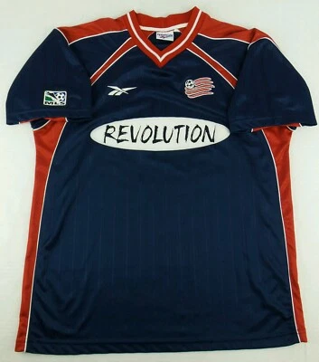 Vintage Reebok 1998-1999 MLS New England Revolution Soccer Jersey Size Mens L - Image 1 of 4