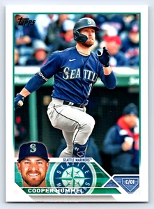 Tarjeta de béisbol Cooper Hummel de los Marineros de Seattle de Seattle Mariners 2023 actualización #US295 - Imagen 1 de 2