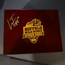 Lamar Jackson Autographed Buffalo Wild Wings Citrus Bowl Watch Box Team Gift