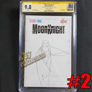 Moon Knight #4 Variante vierge - BILL SIENKIEWICZ MOON KNIGHT CROQUIS/REMARQUE (#2) - Photo 1/1