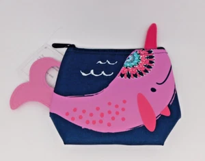 Thirty- One Cool Zip Snacker NWT/NEW-Narwhal Splash - Picture 1 of 4