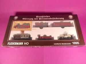 *FLEISCHMANN H0 digital 1895 AC: Güter- und Personenzug mit T9 "3778" KPEV AC!! - Bild 1 von 13