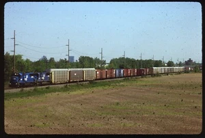 Original Rail Slide - CR Conrail 6824+ Perrysville OH 5-23-1994 - Picture 1 of 1