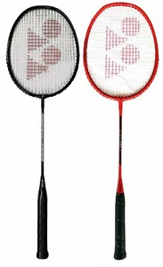Raqueta de bádminton Yonex ZR 100 cuerdas, juego deportivo negro y naranja de 2 - Imagen 1 de 1