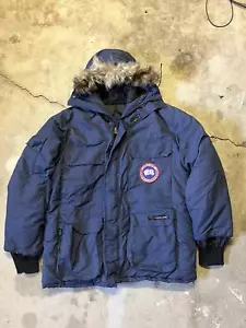 Canada Goose Arctic Program Parka Jacket - Blue - Picture 1 of 9