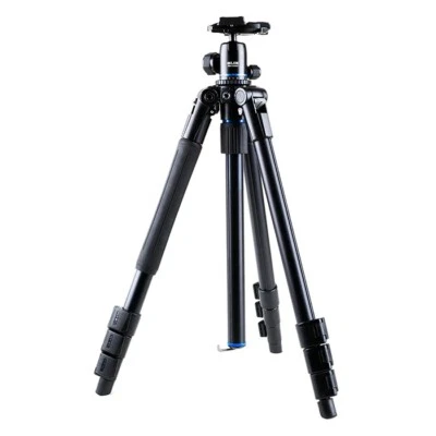 Slik Pro AL-324BH4 Aluminum Tripod with SBH-400 Triple Action Ball Head - Image 1 of 4