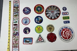 17 Vintage BSA Pfadfinder Pfeilorden Aufnäher Konvolut - Bild 1 von 5