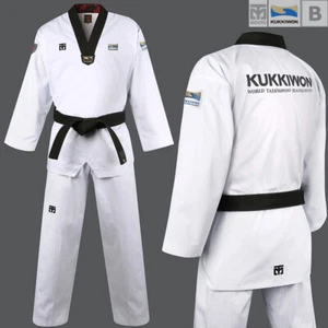 MOOTO KUKKIWON TAEKWONDO DOBOK/TKD UNIFORM/BS4.5 /BS5 KUKKIWON Uniform - Picture 1 of 3