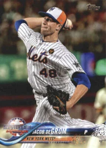2018 Topps Update #US177 Jacob deGrom NM-MT Mets - Picture 1 of 2