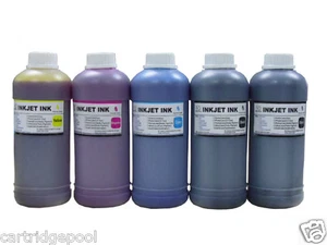 5x500ml refill ink for Canon PFI-102 imagePROGRAF iPF750 iPF755 iPF760 iPF765 mk - Picture 1 of 1
