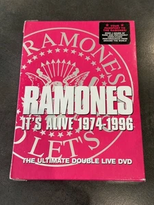 THE RAMONES IT S ALIVE 1974 - 1996 ULTIMATE DOUBLE LIVE DVD COLLECTOR - Bild 1 von 5