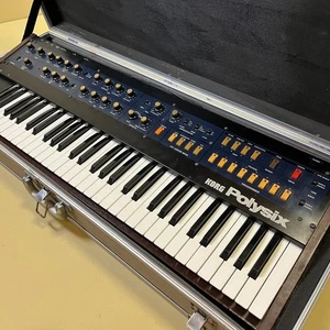 Korg Polysix PS-6 Analog Synthesizer | 1980s Vintage | Tested | Hard Case - Picture 1 of 20